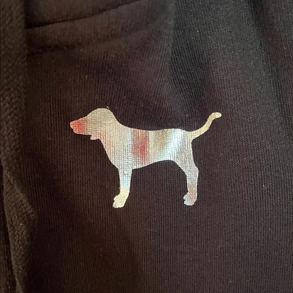 NWT PINK Victoria’s Secret Rare Sequin Zip Up Hoodie - Picture 5 of 11